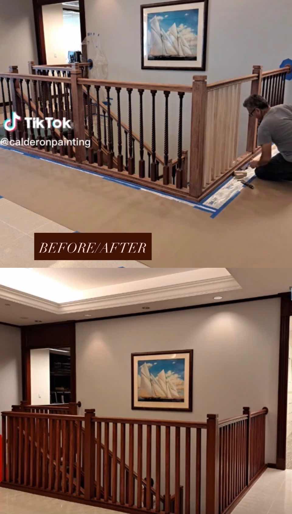 Interior wall and trim painting